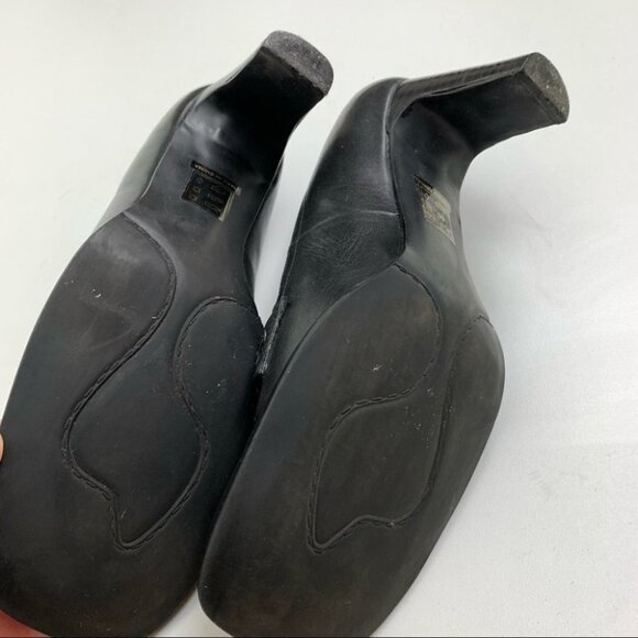 Bravo  Browns Black Leather size 9 - Picture 7 of 8